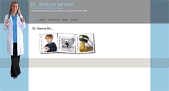 Desktop Screenshot of alannalevinemd.com